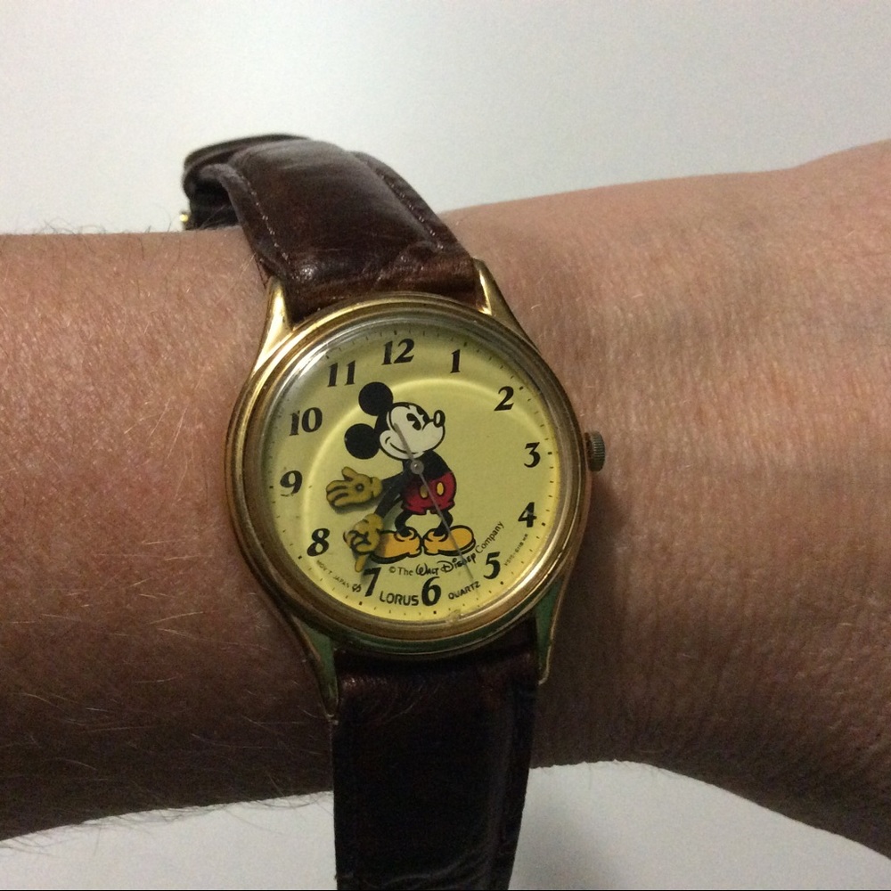 Vintage Lorus Mickey Mouse watch